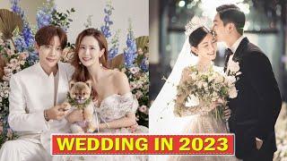 All Korean celebrity couples’ marriages in 2023