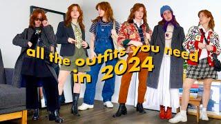 What I'm Wearing in 2024 |  Let's Play Dress Up and Make a Bunch of Outfits