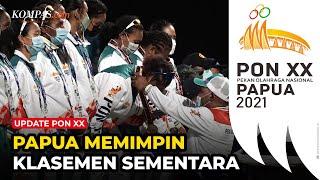 Sabet 6 Emas, Papua Pimpin Sementara Perolehan Medali PON XX