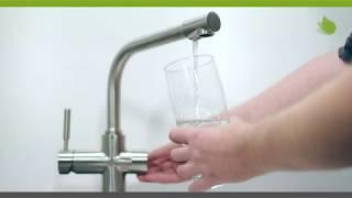 3-Way kitchen tap installation - Kitchen tap for water filter - VISION AQUA Technology