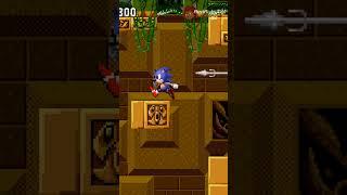 Inverted Water in Labyrinth Zone ~ Sonic Shorts ~ Sonic hacks