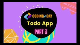 Todo app - Part 3 - Flutter Firebase using GetX tutorial 2021