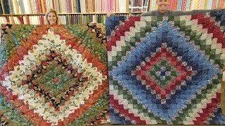 How To Make A "Trip Around The World" Quilt the EASY WAY!