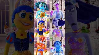 Inside Out 2 X Disney Princesses #animation #insideout2 #frozen2 #elsa #anxiety #embarrassment #envy