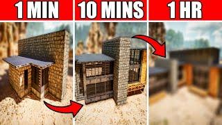 ARK Modern House: 1 Minute vs 10 Minutes vs 1 Hour