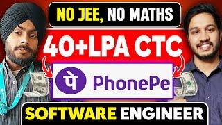 40+ LPA Job without JEE or Maths | PhonePe Interview Experience | LPU to PhonePe | Startups | SWE
