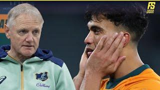 Joe Schmidt explains why he dropped Joseph-Aukuso Suaalii in Wallabies Team vs Wales