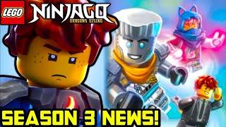 New 2025 Ninjago Content Revealed!  Ninjago Dragons Rising Season 3 Canon Books Revealed!