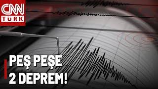 AFAD Duyurdu: Afyonkarahisar'da 6 Dakika Arayla İki Korkutan Deprem! #SonDakika