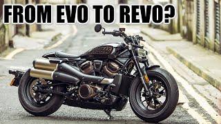 From Evolution to Revolution Max! Is it the New Sportster? Custom 1250? or the Bronx Streetfighter?