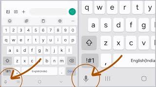 Samsung Galaxy A14 5G | How to Bring Back Missing Microphone Voice Input Button On Samsung Keyboard