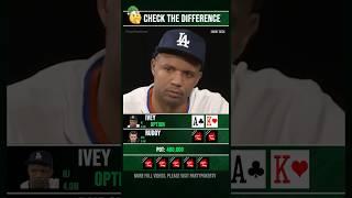 Difference Phil Ivey 49 #poker