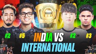 Indian vs International PUBG Mobile teams performance | Shocking Stats!!!  SouL,GodLike,OR Esports