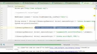 Lecture 14 : JavaScriptExecutor in Selenium Webdriver in Java