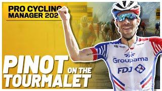 PINOT on the TOURMALET! - Pro Cycling Manager 2021 / Mountain Gameplay / PCM21