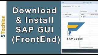 SAP GUI (FrontEnd) Download, Install & Configure for Windows
