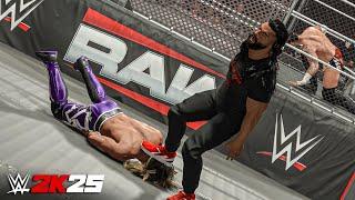 WWE 2K25: How Roman Reigns Returned To WWE RAW!