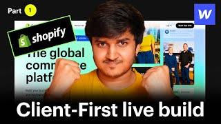 Shopify Website Live Build with Client-First | Road to the Client-First Certification