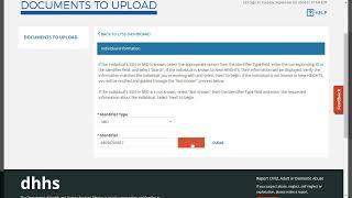 NH EASY Tutorial: Document Upload Part 1, Identifying the Individual