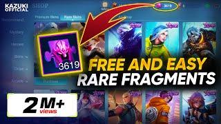 10 WAYS TO FARM RARE SKIN FRAGMENTS FASTER IN 2021 | MOBILE LEGENDS BANG BANG