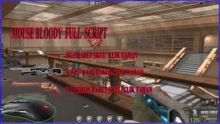 Script SG Pakai Baret SKULL QC 75%, AWP Baret Skull QC 75% & C.PYTHON Mouse Macro Bloody Klik Tahan