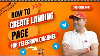 How To Create Landing Page For Telegram Channel Promotions | Increase Subscribers- Digiwebengineers