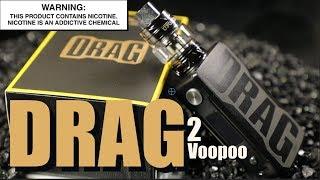 DRAG 2 Kit By VooPoo with GENE Fit Chip and Uforce T2 Tank...~Vape Kit Review~