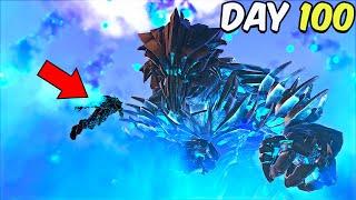 I Had 100 Days To Beat ARK PRIMAL FEAR, Here's What Happened....