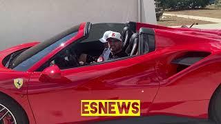 Boxing star Jose Ramirez amazing sports car