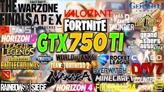 GTX 750 Tİ Test in 28 Games in 2024