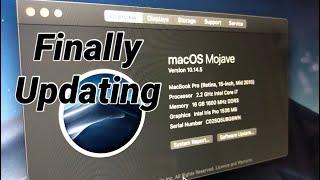 Finally Updating To macOS Mojave