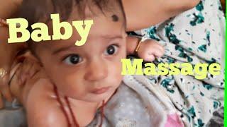 Baby massage ‍️/ baby malish/bache ka malish2021/baby oil massage/baby oil malish/New born baby m