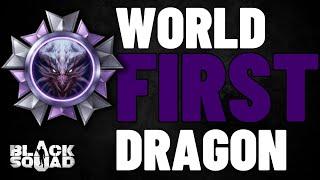 WORLD FIRST DRAGON! FLYUH HITS THE NEW RANK (Black Squad)