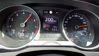 VW Passat B8 1.5 TSI (150HP) | ACCELERATION 0-200 km/h