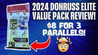 DON’T BUY! 2024 DONRUSS ELITE VALUE PACK REVIEW! WORST FORMAT I’VE EVER OPENED! 