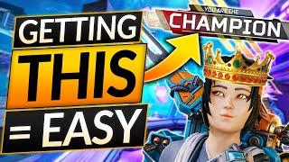 WINNING is EASY! - 8 Tips for PERFECT Rotations (ALWAYS PLACE TOP 3) Apex Legends Positioning Guide