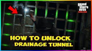 How to Unlock Secret Drainage Tunnel Location - Cayo Perico Heist Stealth Guide - GTA Online