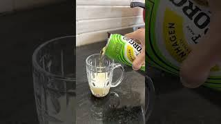 TUBORG Premium Beer Strong | Pouring TUBORG Beer in Mug ASMR | TUBORG Strong Beer Price in Goa