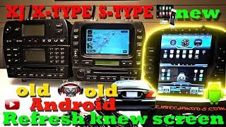 Jaguar XJ/X-type/S-type /Xk Step by Step Modern 10 inch Tesla Style Radio prep for install