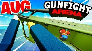 The NEW AMAZING AUG in Gunfight Arena Roblox