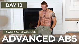 Day 10: 20 Min ADVANCED ABS [Ultimate Core Workout] // Sculpted: 2 Week Ab Challenge