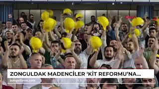 ZONGULDAK Madenciler, ‘KİT Reformu’na karşı çıktı (VİDEO EKLENDİ)