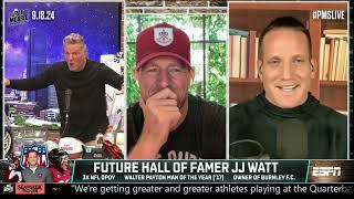 J.J. Watt talks T.J. comparisons, Mike Tomlin & Arizona Cardinals CONTENDERS!? | The Pat McAfee Show