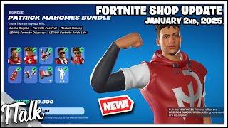 PATRICK MAHOMES, *NEW* SNOW OPAL, COLD SNAP! Fortnite Item Shop [January 2nd, 2025]