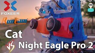 Foxeer Cat Vs. Runcam Night Eagle Pro 2 - Side By Side Comparison