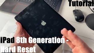 How to perform Apple iPad 8th Gen. (2020) hard reset rebooting the System at fail function DIY