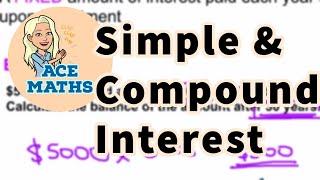 IGCSE & GCSE Maths - Simple & Compound Interest