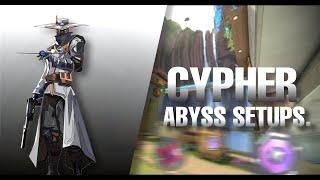 Play CYPHER In Abyss map For easy Kills | VALORANT | AFK ASHURA