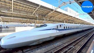 FIRST CLASS Travel on Japan's NEW Bullet Train | Shinkansen N700S