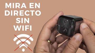 Mini Cámara 4G para ver en directo con tarjeta sim